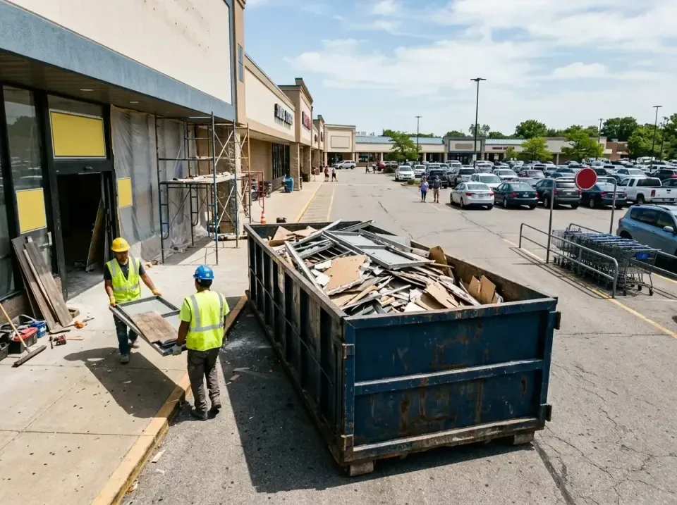 retail-store-renovation-debris-003 — frequently asked questions, Roll-off Dumpster Rentals in Ligonier, IN